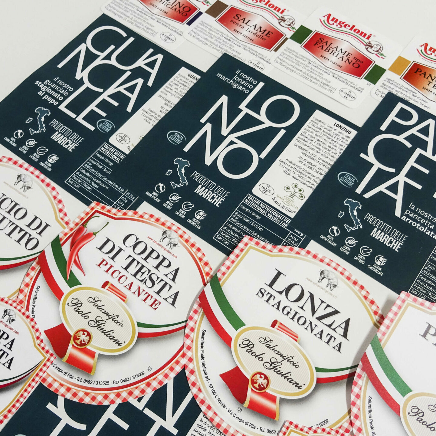Sottovuoti tagliati e fustellati