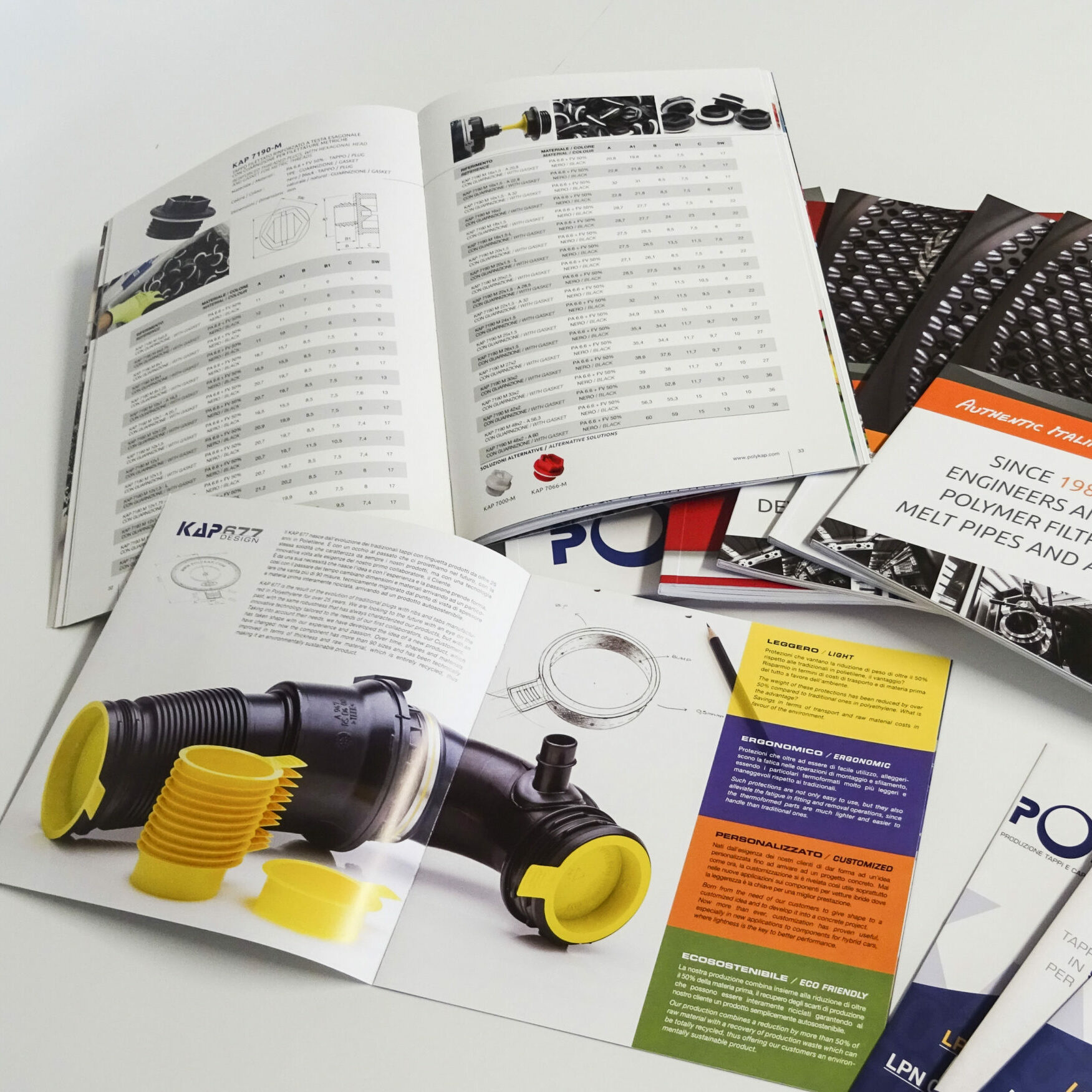 Depliant, Brochure e Cataloghi